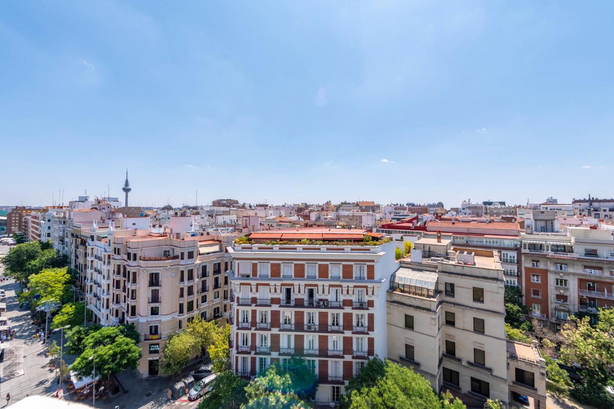 Alcala Street View Apartment Madrid Exterior photo